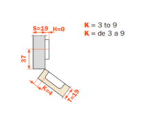 37Â° Hinges