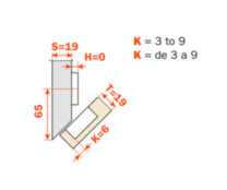 -45Â° Angle Hinges