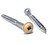 #10 X 3 Maple Round Washer Head #2 Square Drive Deep Thread