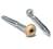 #8 x 1-1/8" Maple Round Washer Head #2 Square Drive Deep Thread T17