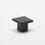 Haliburton - 30mm Square Knob Matte Black