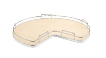 KIDNEY SHAPE SHELF