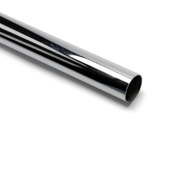 1-1/4" Chrome Round Closet Rod 12ft