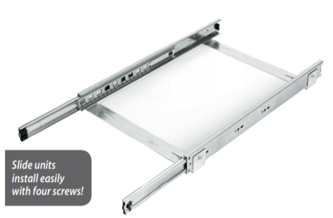 Rev-A-Shelf - 11-3/8" x 22" Base Cabinet Pullout Single Wire Basket