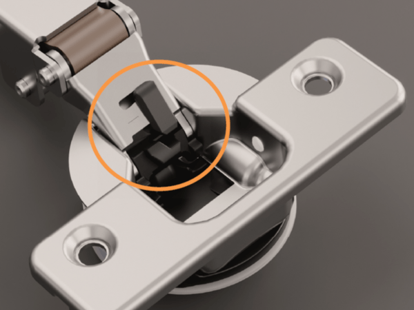 Salice - 110Â° Knock-in Full Overlay Soft-Close Hinge 13.5mm Depth