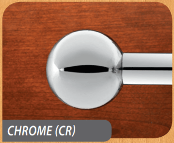 Rev-A-Shelf - 12" Chrome Valet Rod Designer