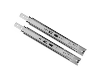 14" - 6500B 125lbs KV Full Extension Self-Close Side Mount Slides