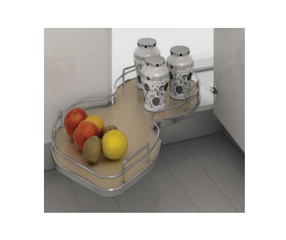 Rev-A-Shelf - 15" Maple Pullout Single-Tier Left Handed