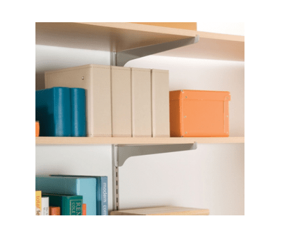 18" Anochrome Bracket (Shelf Width)