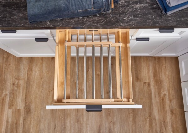 30" Wood Drying Rack Drawer w/ BLUM Soft-Close Slides