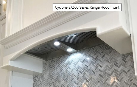 33 3/4" Cyclone BX600 Series Range Hood Insert