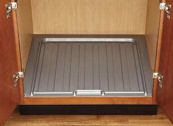 Rev-A-Shelf - 36" Silver Undersink Drip Tray