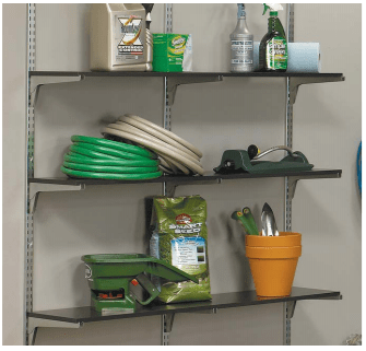 48" White Extra-Duty Bracket System