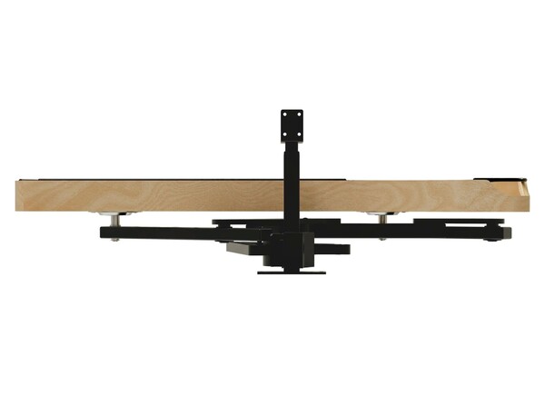 Maple Single-Tier Craftsman Collection Girasolo w/ Soft-Close and Black Accents for 15" Right Opening/Blind Left Corner Cabinet