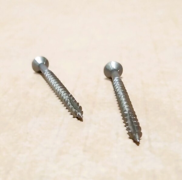 #6 x 2" Flat Head #2 Square Deep Thread T17
