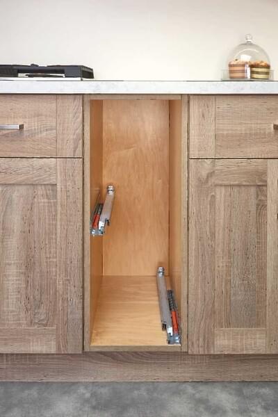 Rev-A-Shelf - 7" Base Utensil Pullout w/Blumotion Soft-Close