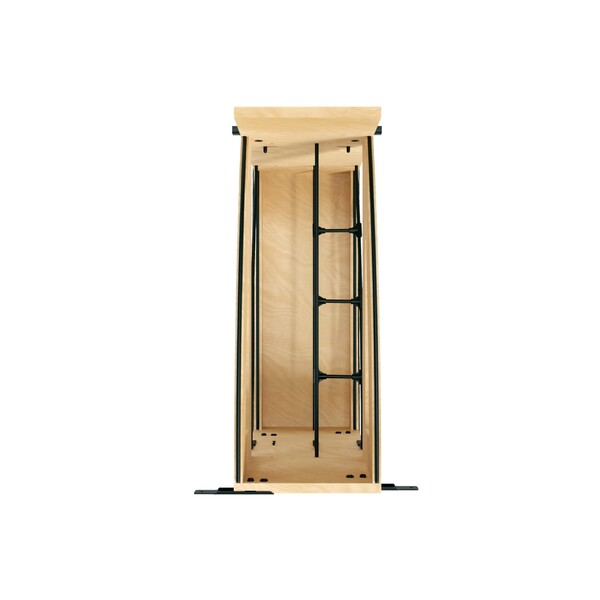 8" Craftsman Collection Base Cabinet Pullout with Tray Divider / Foil Wrap Holder with Blumotion Soft-Close