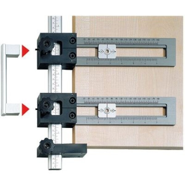 Drill body for handles and knobs, aluminium and plastic
