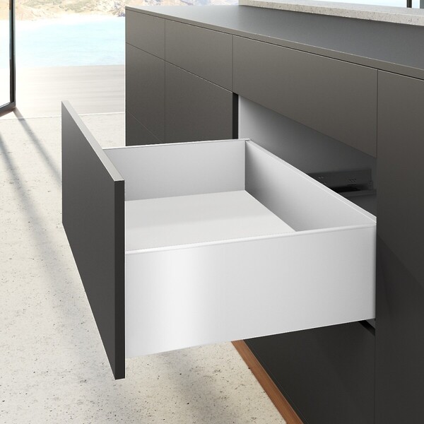 AvanTech YOU Drawer side profile, height 187 mm x NL 550 mm, White, Right