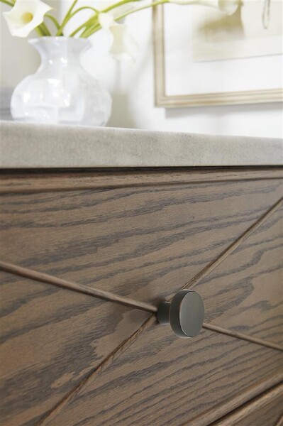 Blackrock 1-3/4" Round Knob Oil Rubbed Bronze