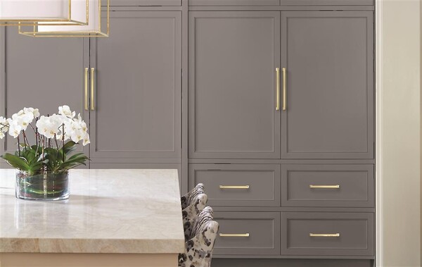 Blackrock - 12" Appliance Pull CC Golden Champagne
