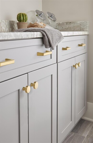 Blackrock 128mm CC Pull Champagne Bronze