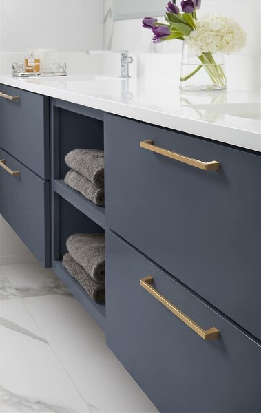 Blackrock 160mm CC Pull Champagne Bronze