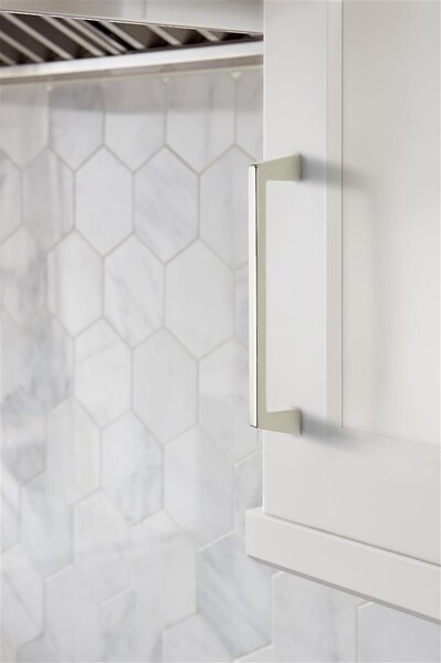 Blackrock - 8" CC Pull Polished Nickel
