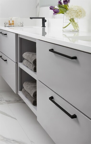 Blackrock - Appliance Pull 12" CC Black Bronze Bar Pull