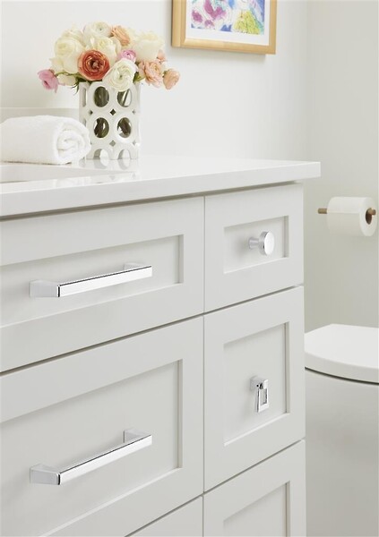 Blackrock LARGE Knob Polished Chrome