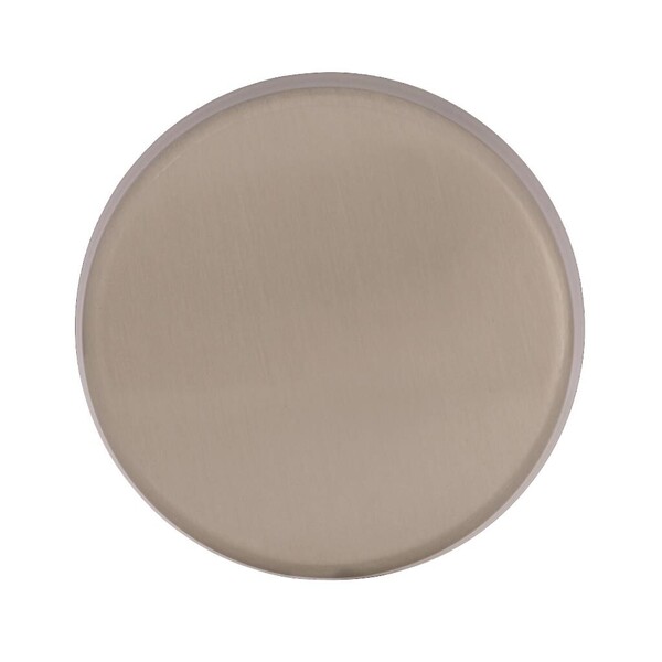 Blackrock Large Round Knob - Satin Nickel