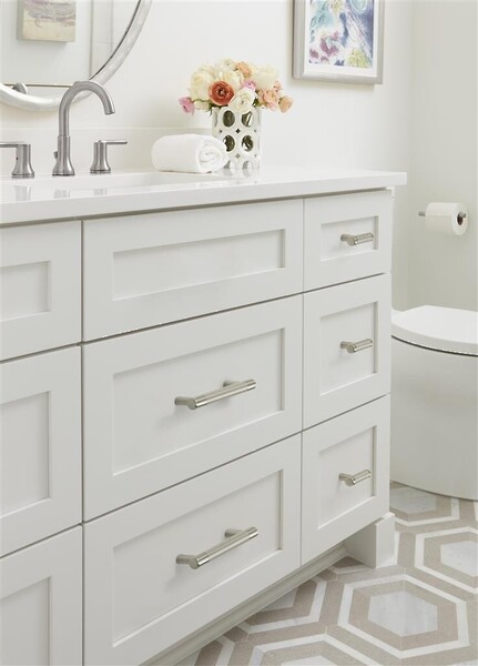 Bronx Pull 76mm & 96mm Satin Nickel