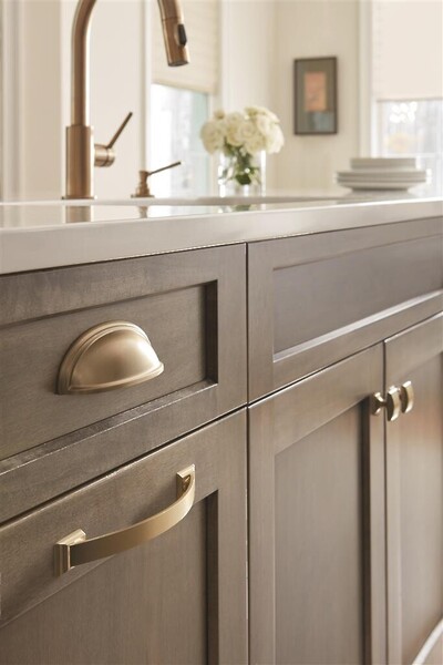 Candler 96mm CC Pull Golden Champagne