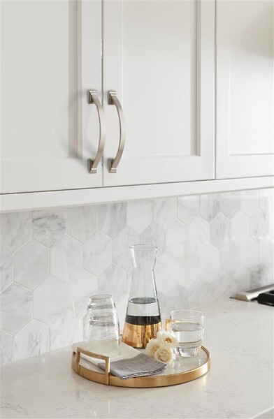 Candler - Pull 128mm CC Polished Nickel 