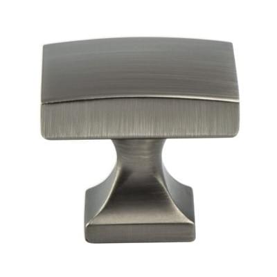 Century Edge 1-3/8" SQ Knob Vintage Nickel