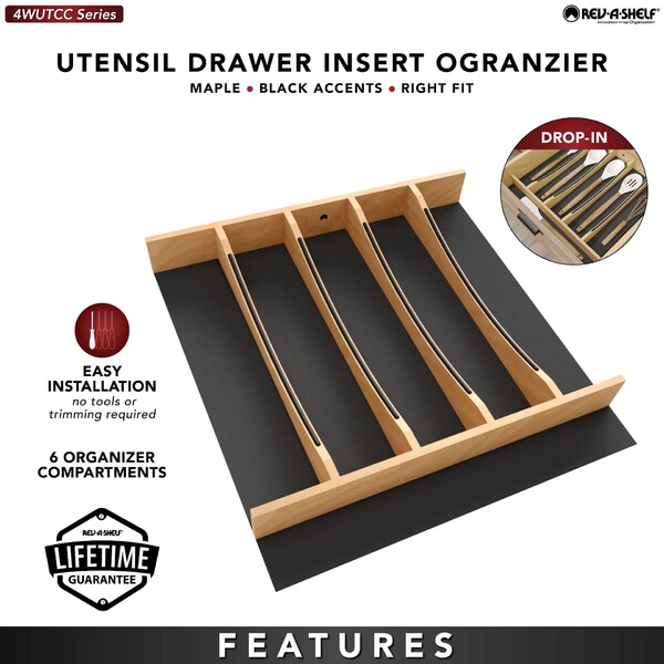 Craftsman - 19-1/4 X 19-1/2 Inch Utensil Drawer Insert 
