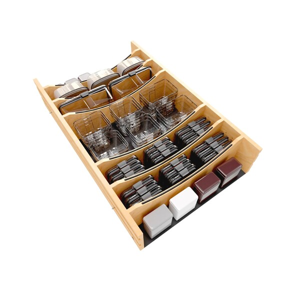 Craftsman Collection -Adjustable Deep Drawer Divider Insert  33-36 inch Base Cabinet Drawers
