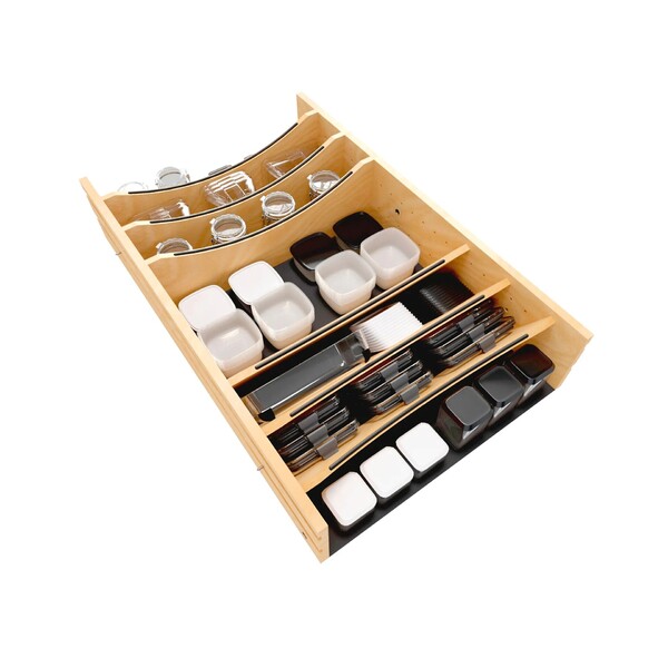 Craftsman Collection -Adjustable Deep Drawer Divider Insert  33-36 inch Base Cabinet Drawers