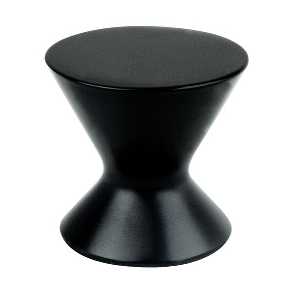 Domestic Bliss Knob 1-3/16" Matte Black