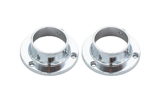 End Support for 1-1/4" Round Closet Rod (Sold by Piece)