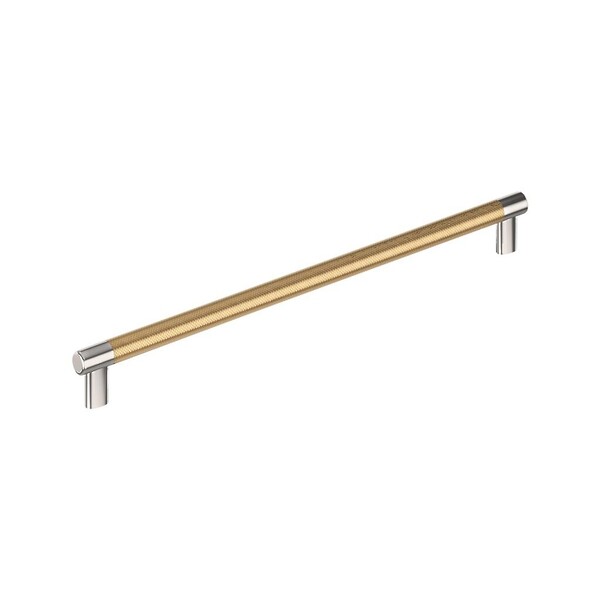Esquire Appliance Pull 18" CC Polished Nickel/Champagne Bronze