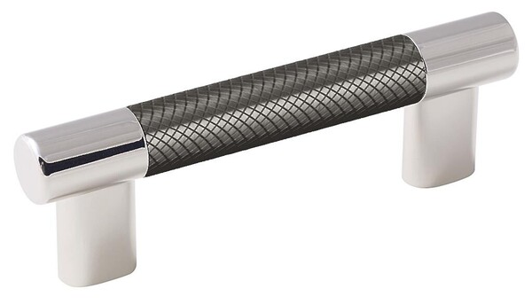 Esquire - Pull 76mm&96mm CC Polished Nickel/Gunmetal Bar Pull