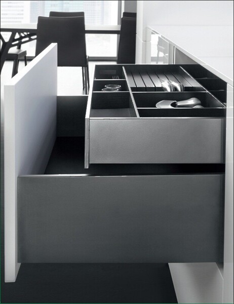 Grass - Vionaro Drawer Sides 249/550mm Graphite