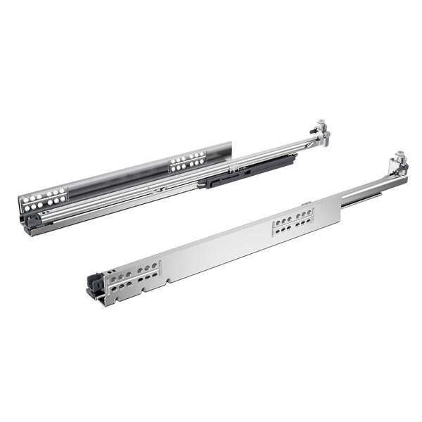 Hettich Quadro v6 5D - 250mm - Soft Close - PAIR - 30KG
