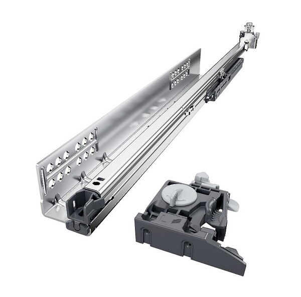 Hettich Quadro V6 5D - 400mm - Soft Close - Right - 30KG