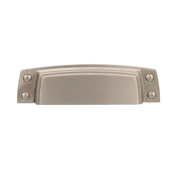 Highland Ridge 3-1/2" CC Cup Pull Satin Nickel