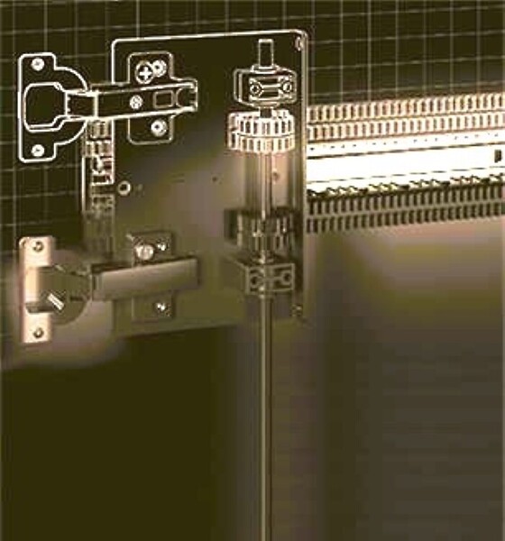 KV - 4 x 4 Pocket Door Slides (26")