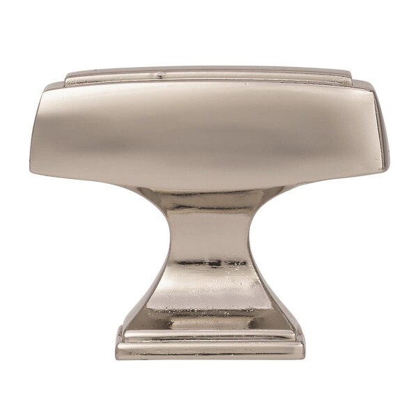 Mulholland 1-1/2" Length Knob Polished Nickel
