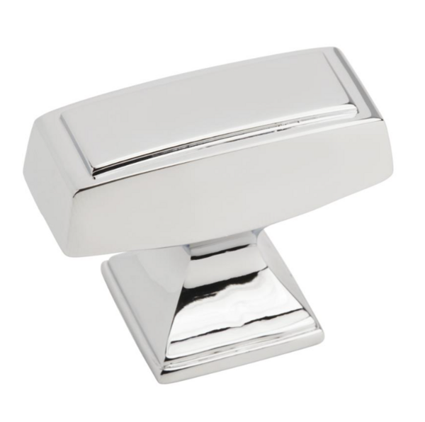 Mulholland Large Square Knob Polished Chrome