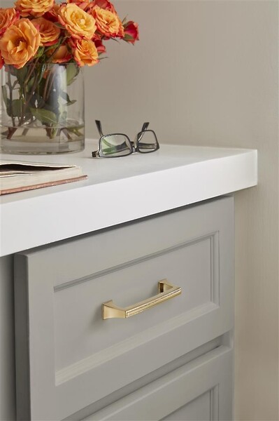 Mulholland Pull 160mm CC Champagne Bronze